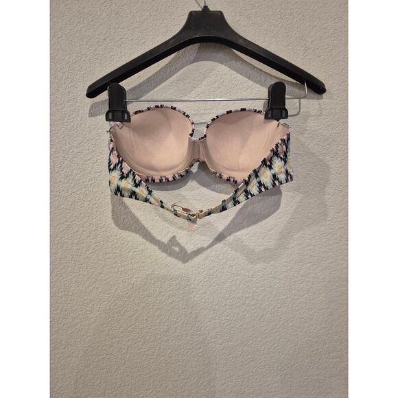 Victoria Secret Womens The Ruffle Cheeky Aztec Bikini Set Small Petite Swimsuit - Picture 3 of 7